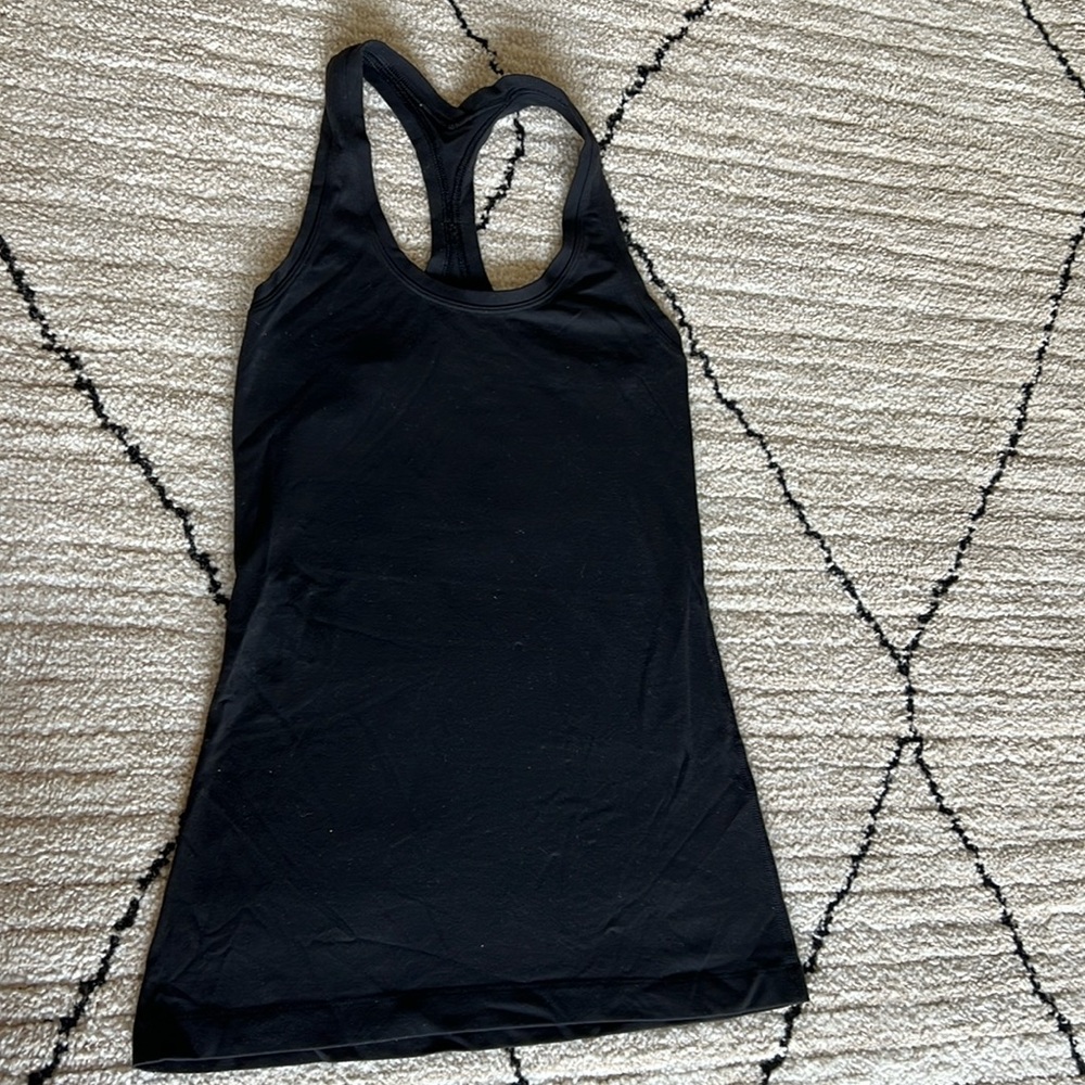 Like New Lululemon Cool Racerback II Luon - Black